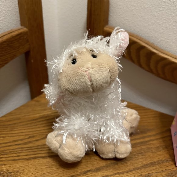 Webkinz Lil Kinz Lamb Plush Toy and Spring Bag No Code - Picture 1 of 3
